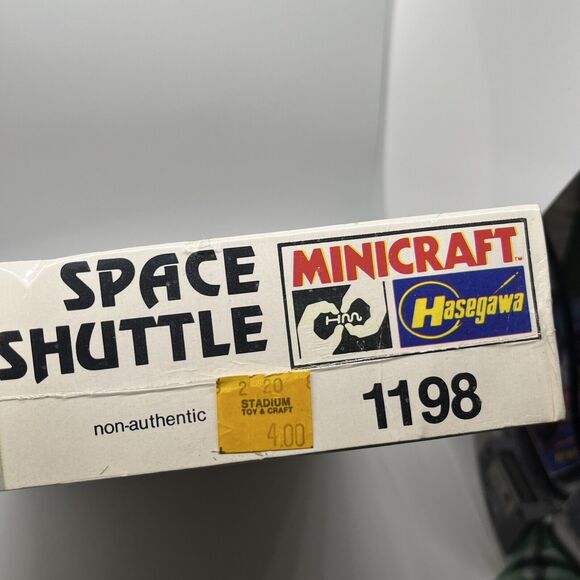 Hasegawa Minicraft Space Shuttle Plastic Model Kit #1198U - FACTORY SEALED - Picture 12 of 13